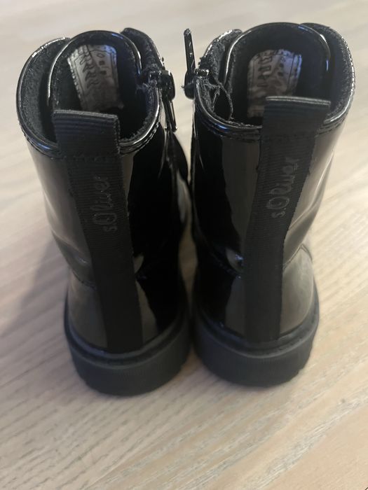 Botki S.Oliwer Black Patent, rozm. 29