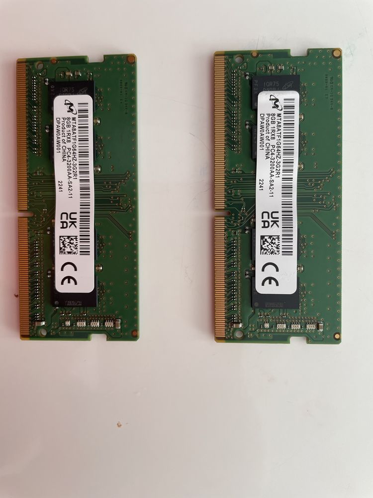 Pamięć ram 16gb 2x8gb DDR4, 3200