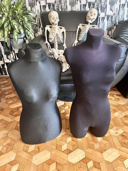 Manekin sklepowy srebrny brokat tors krawieckie manekiny kobieta