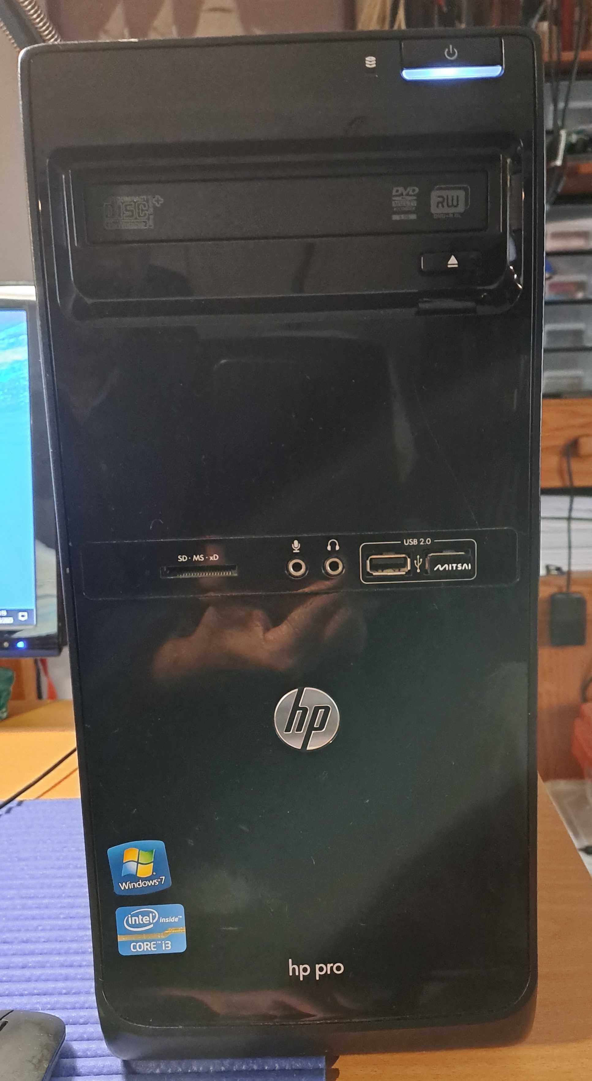 Computador PC HP Intel Core I3 3.30 Ghz + Monitor Asus VS197 19"