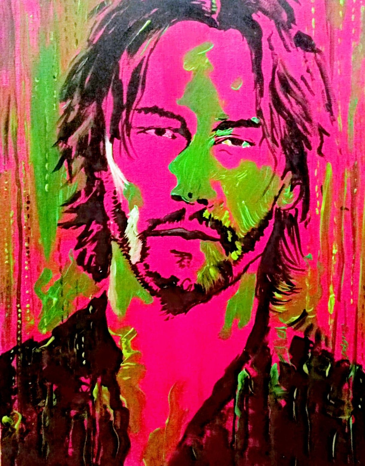 Keanu Reeves akryl na płótnie 40x50 cm