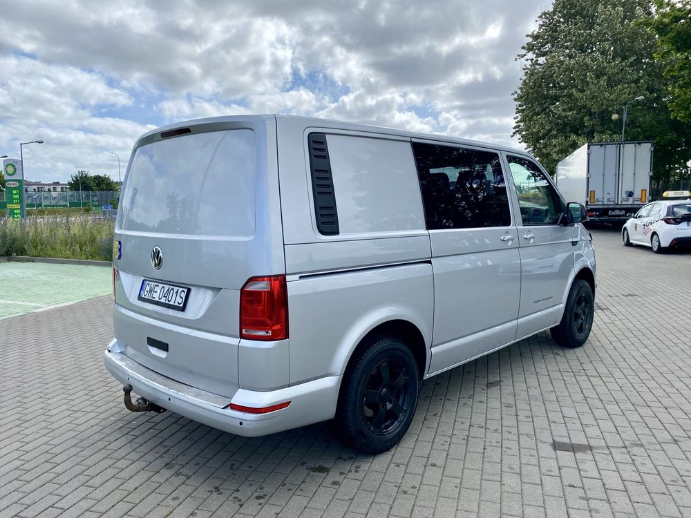 Volkswagen Transporter T6  brygadówka 6 osobowy ZAMIANA