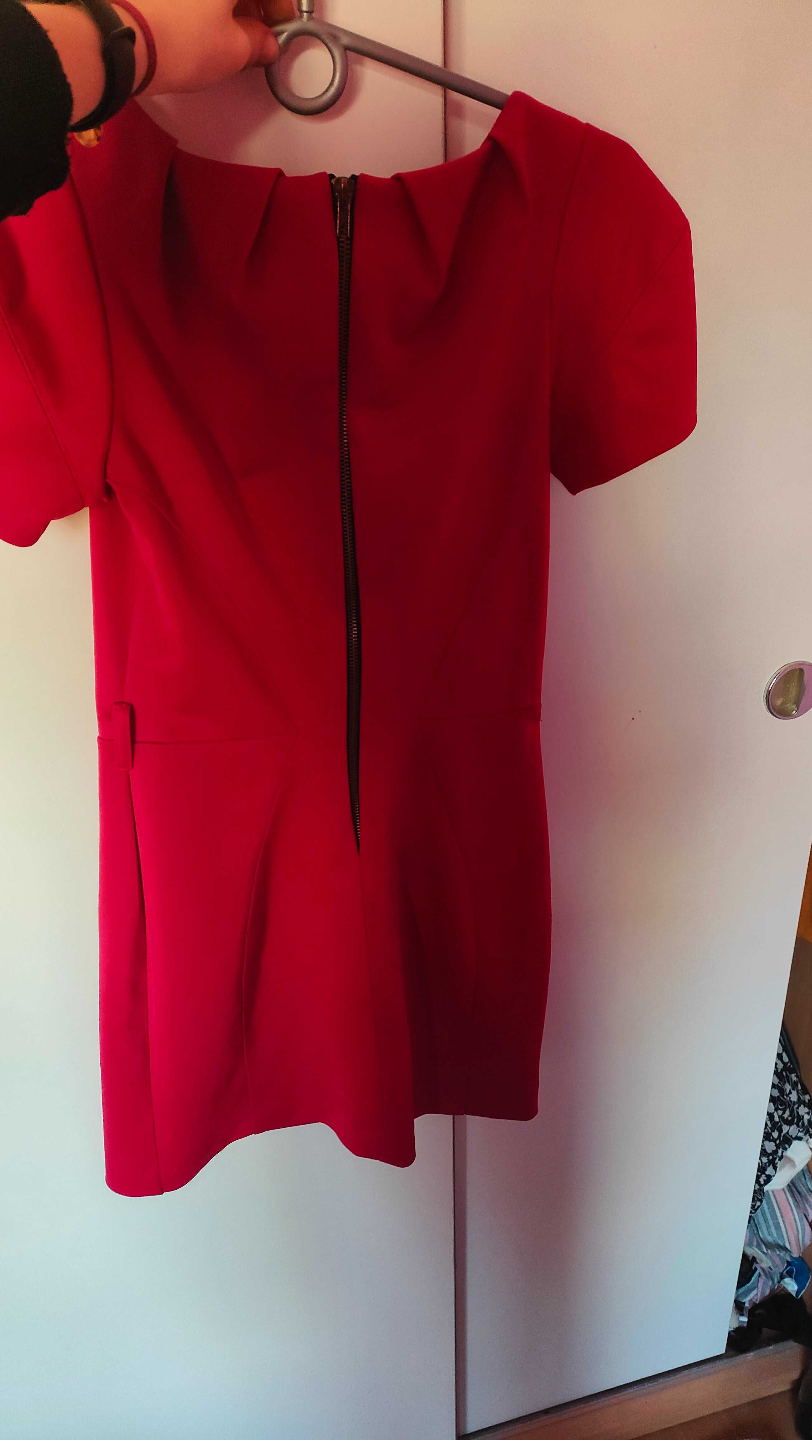 Czerwona sukienka River Island r. 34