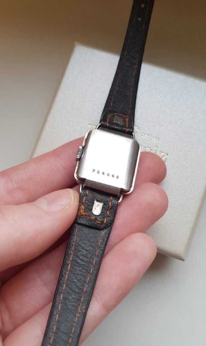 Часы винтажные recta Швейцарские wrist watch прямоугольные 1940-50 год