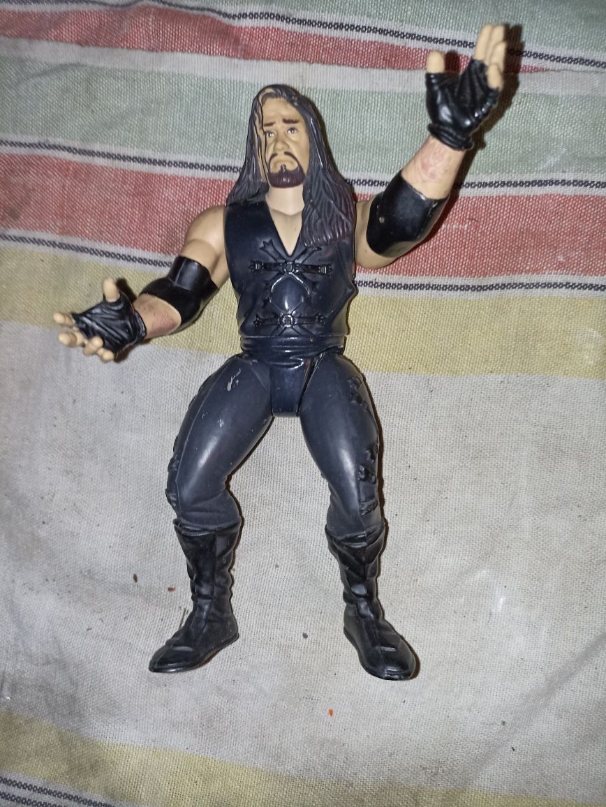 Pięć starych vintage figurek zawodników  WWE JAKKS Pacific