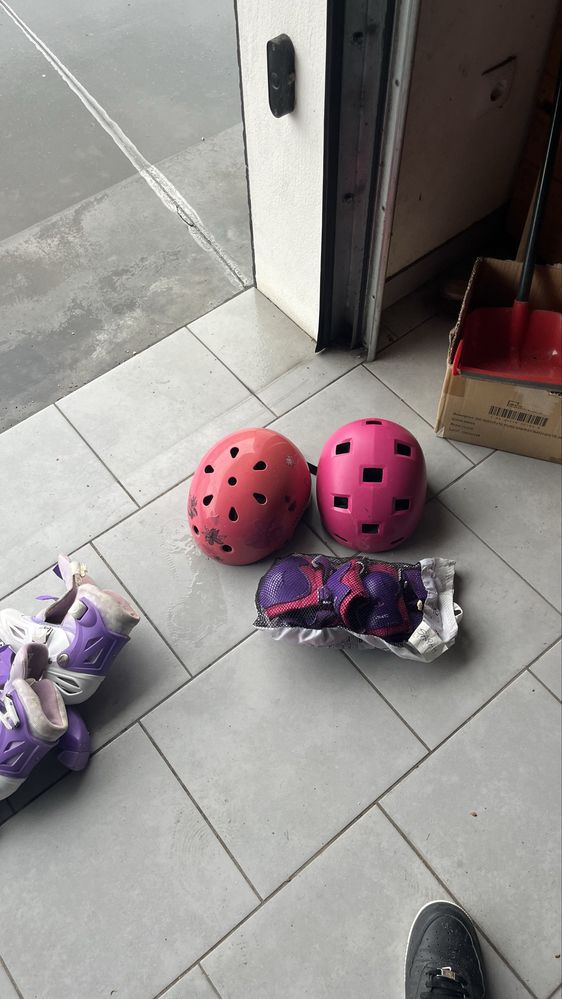 Capacete e protecoes