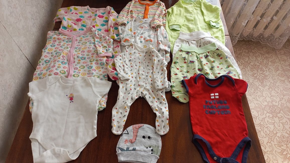 Набір одягу в пологовий, для немовлят, 0-3 місяці