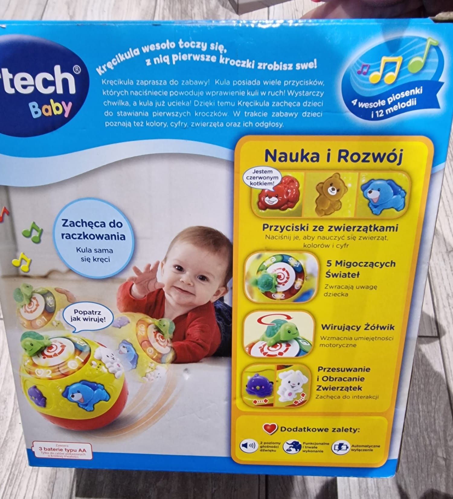 Kręcikula Vtech Interaktywna zabawka,