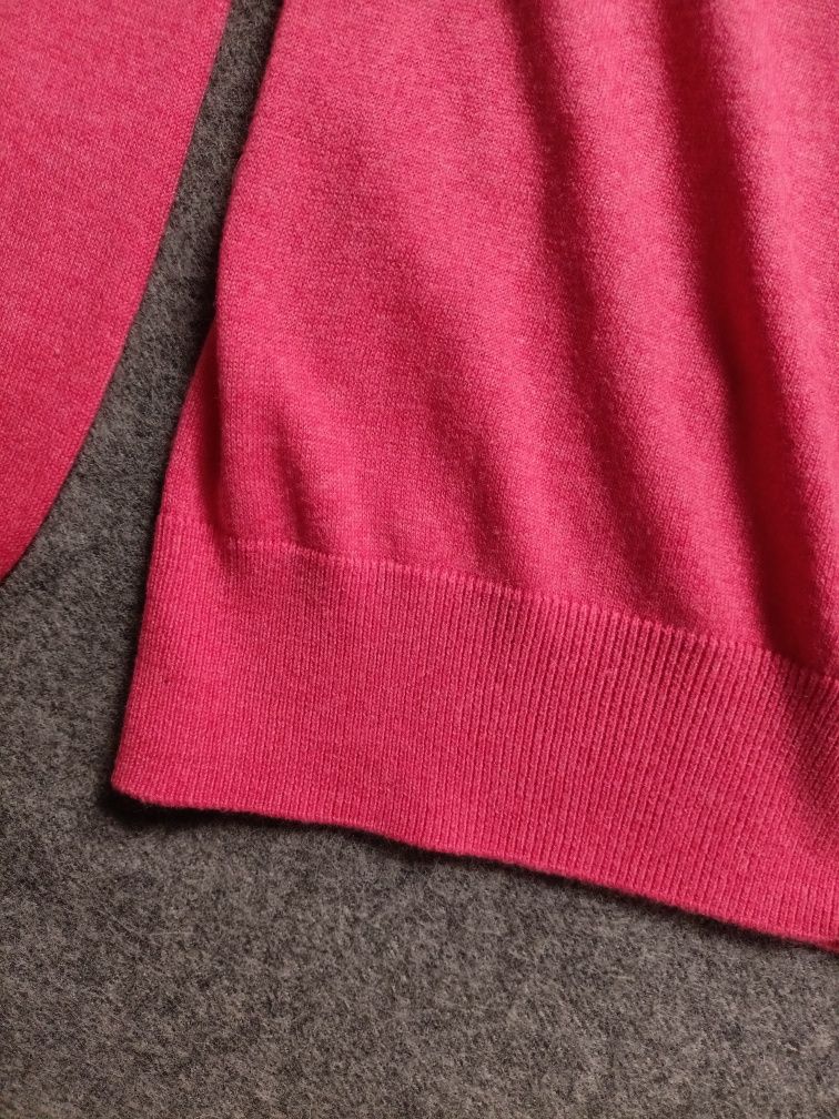 Delicatelove sweterek S 36 bawełna jedwab kaszmir