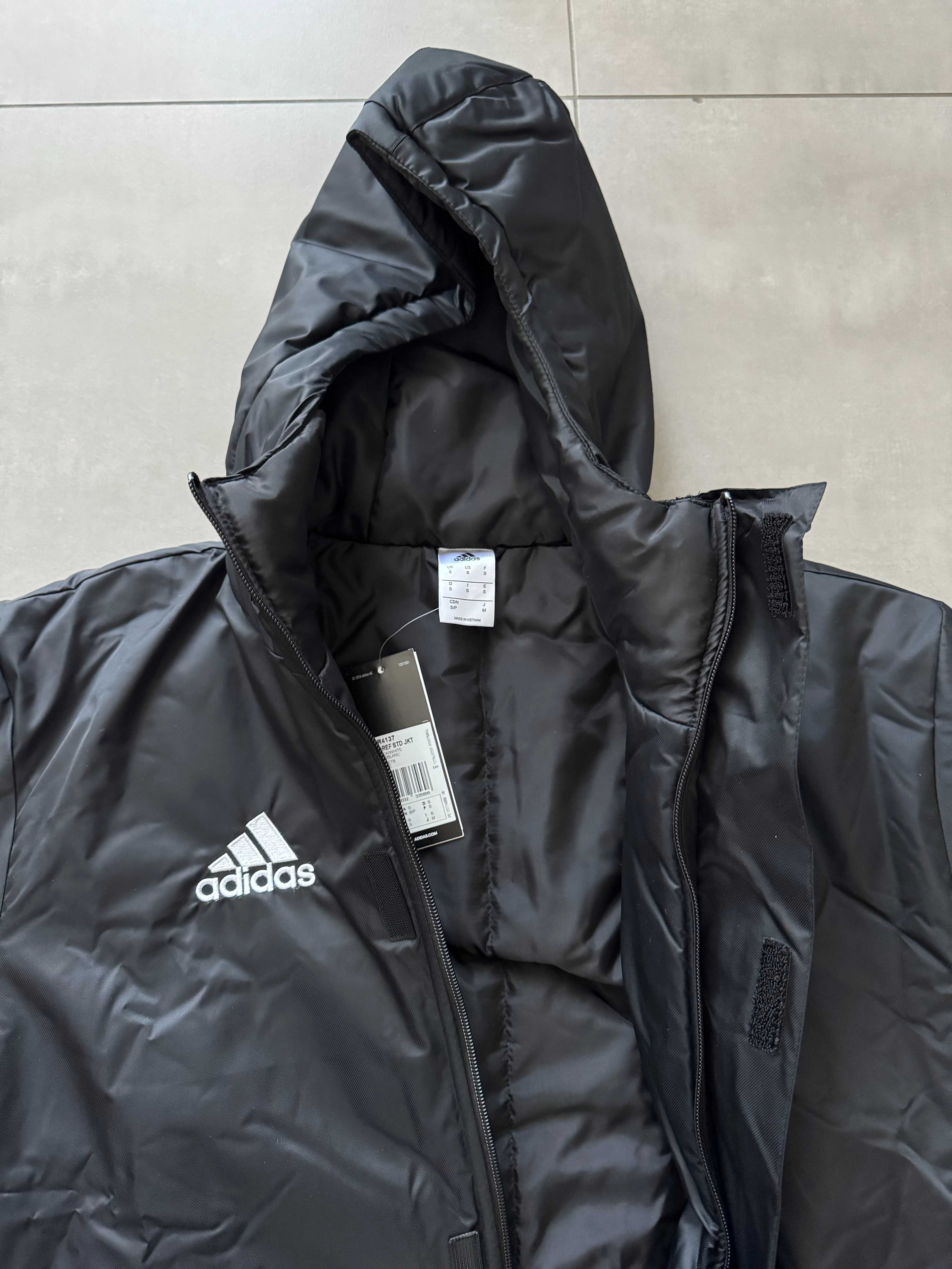 ciepła / stadionowa kurtka adidas CORE 15 Stadium JKT [BR4137] r. S