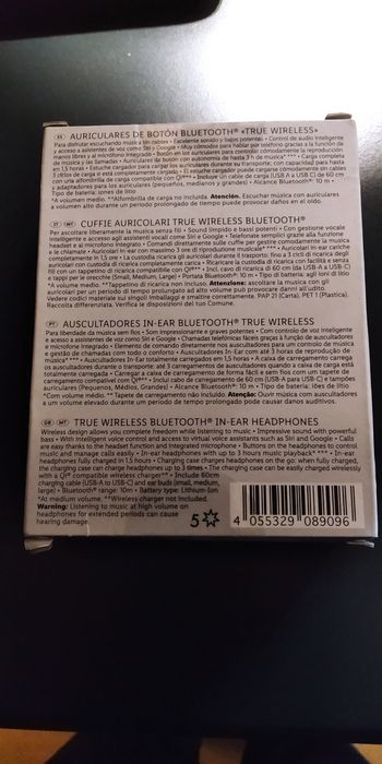 Auriculares bluetooth