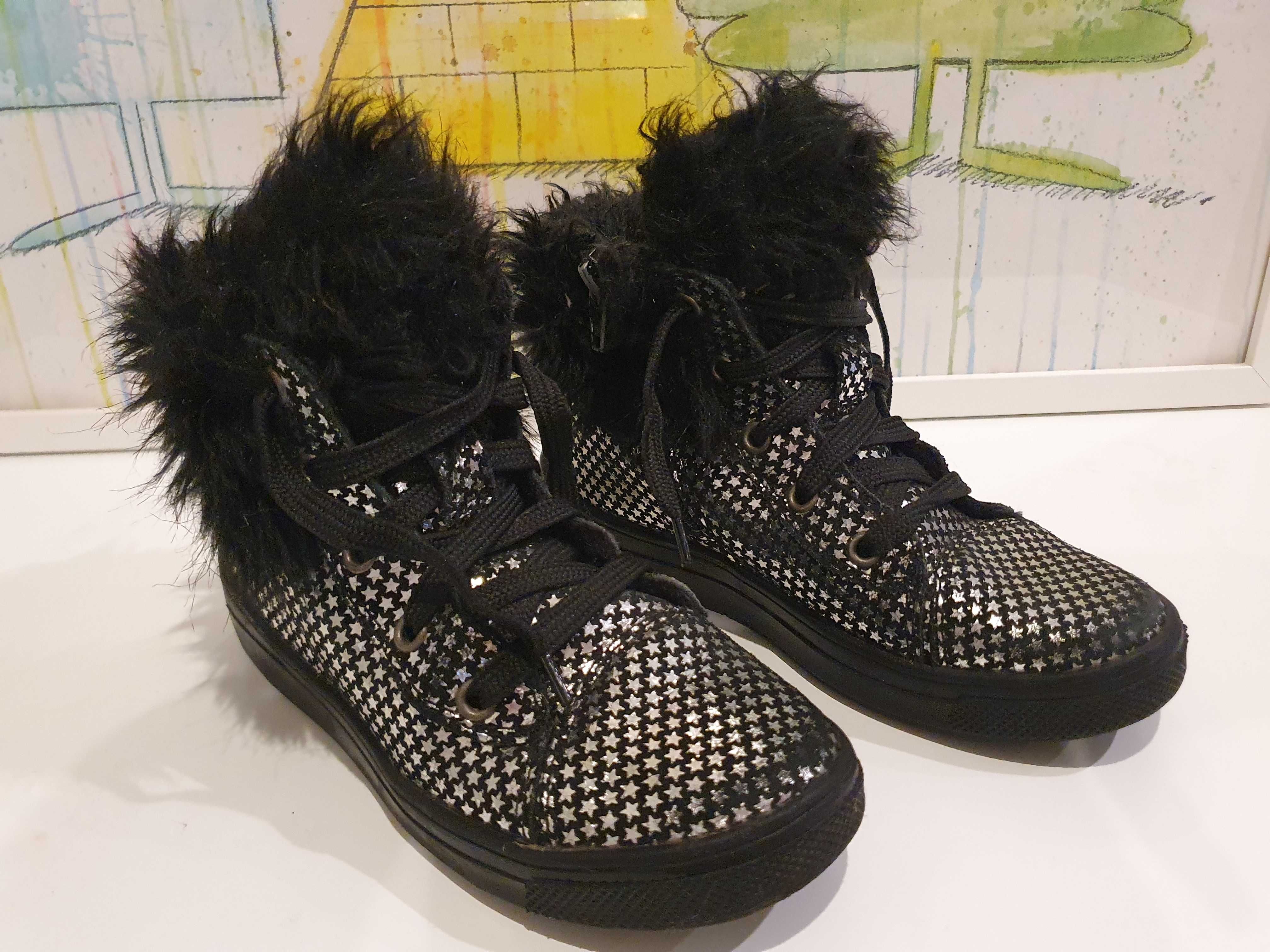 Buty ocieplane zimowe firmy Bartek rozm.32