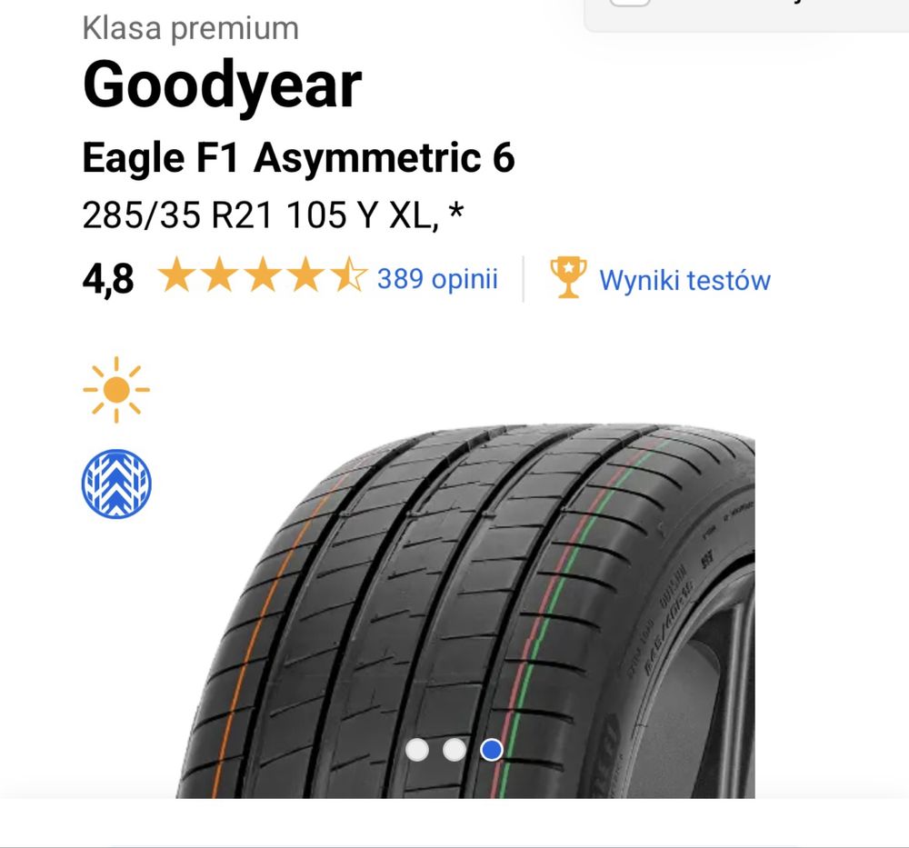 Goodyear UltraGrip Performance 3/Goodyear Eagle F1 Asymertic 6