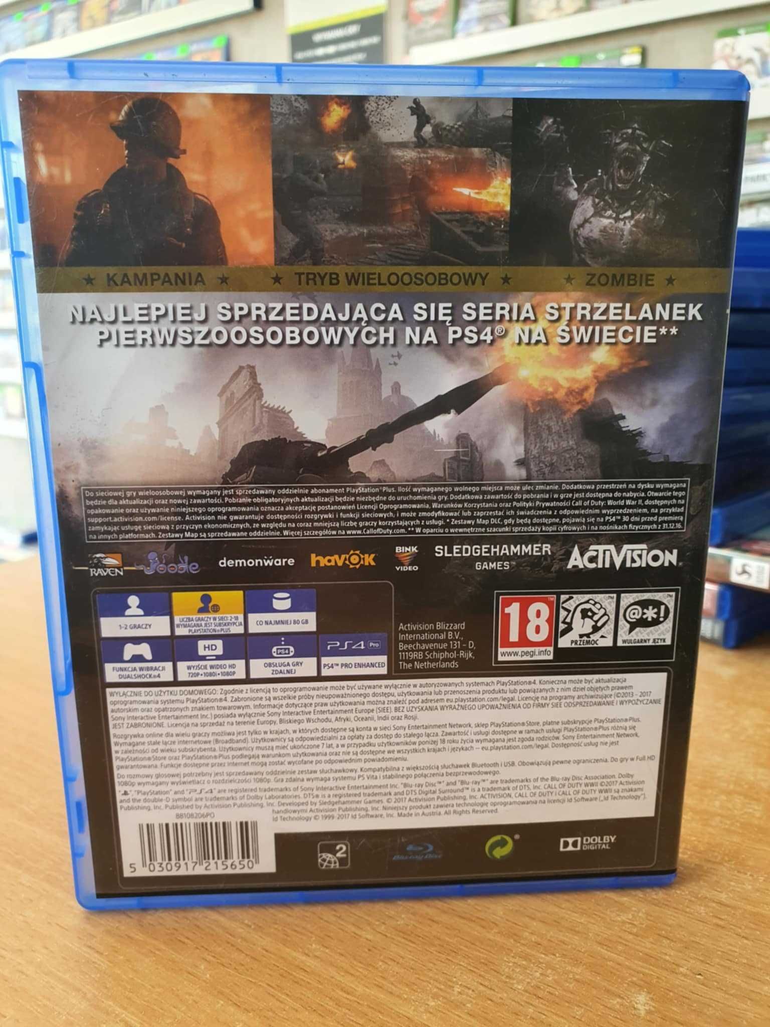COD Call of Duty WW2 PL PS4 Skup/Sprzedaż/Wymiana Lara Games