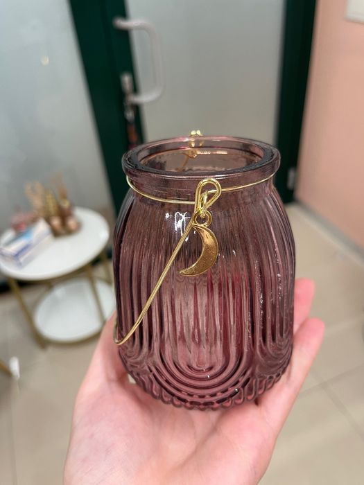 Świecznik ze złotym księżycem