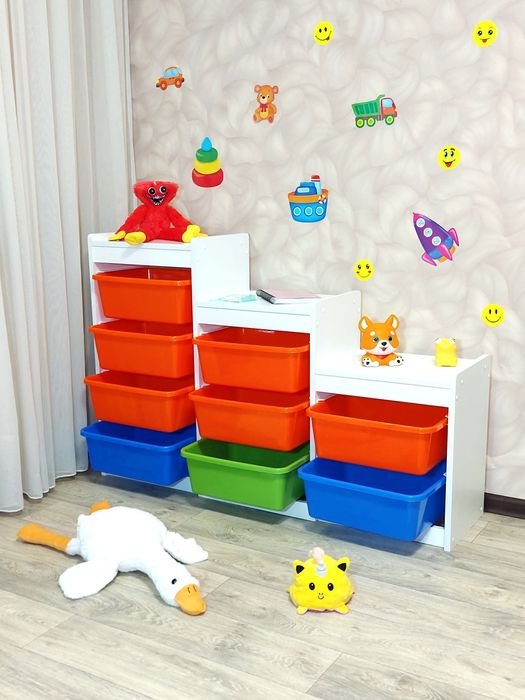 ‼️Для ІГРАШОК‼️ КОМОД стелаж полка органайзер для іграшок як IKEA