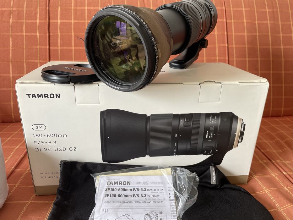 Objetiva Tamron SP 150-600mm f/5-6.3 Di VC USD G2