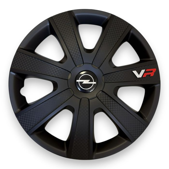 Колпаки на колеса VR Carbon Black черние ковпаки чорні