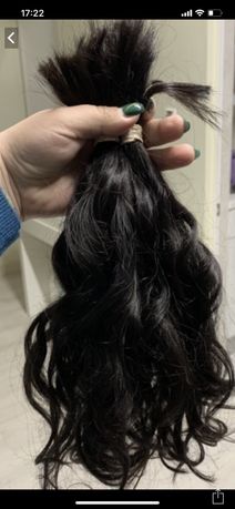 Extensões novas 55 cm cabelo ondulado