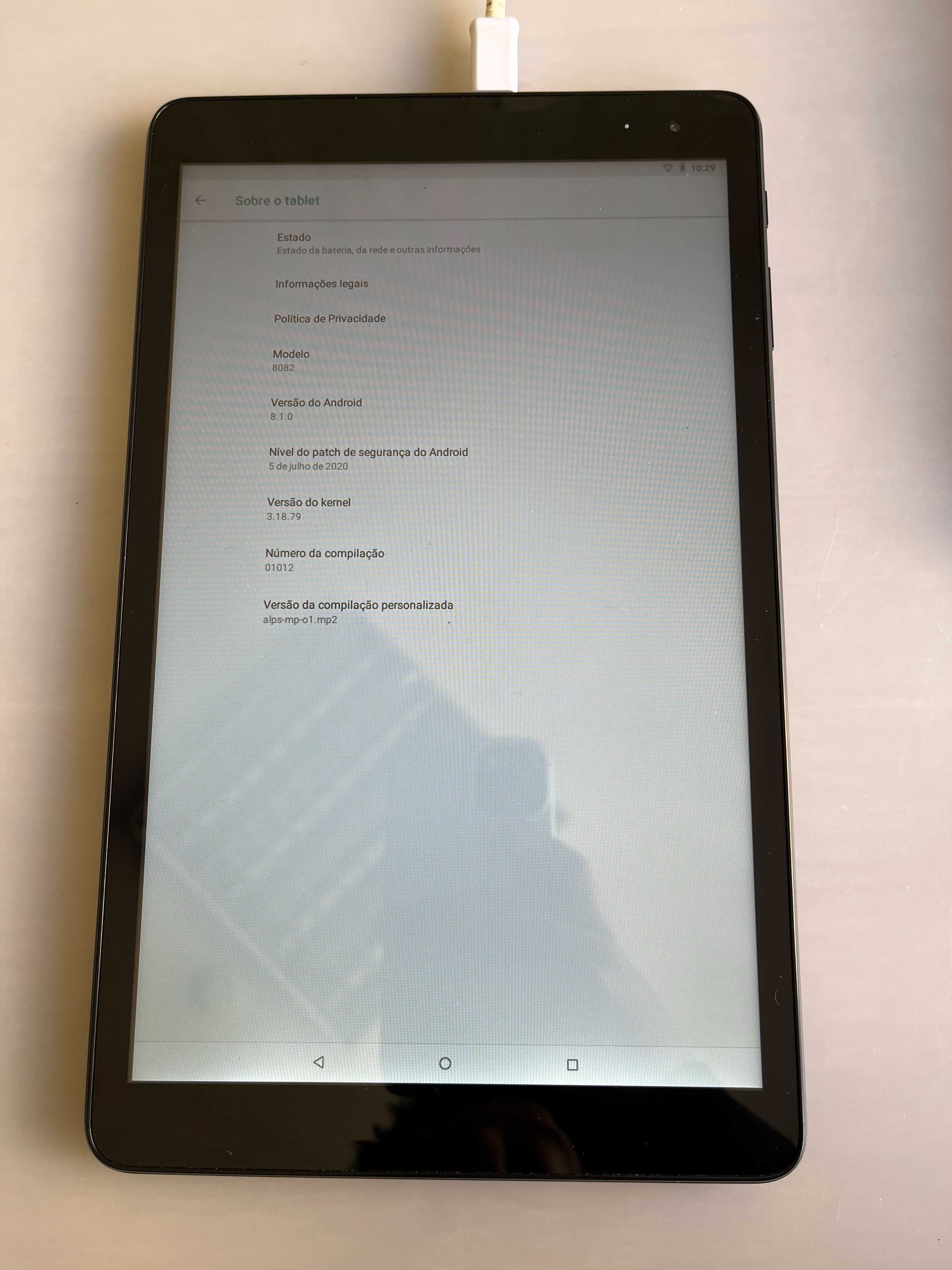 Conjunto Tablet Tablet Alcatel 1 T 10 + Capa + Teclado bluetooth IMPEC