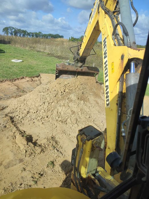 Koparko- ładowarka wynajem koparka ładowarka