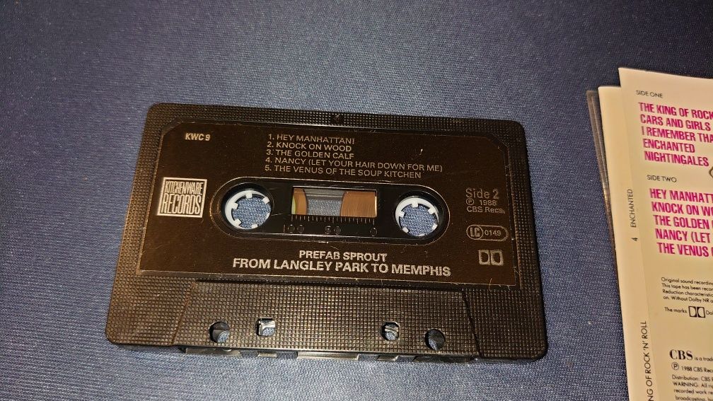 Prefab Sprout From Langley Park To Memphis Kaseta Magnetofonowa Audio