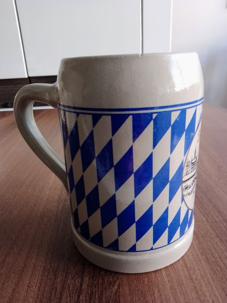 Kufel porcelanowy, niemiecki