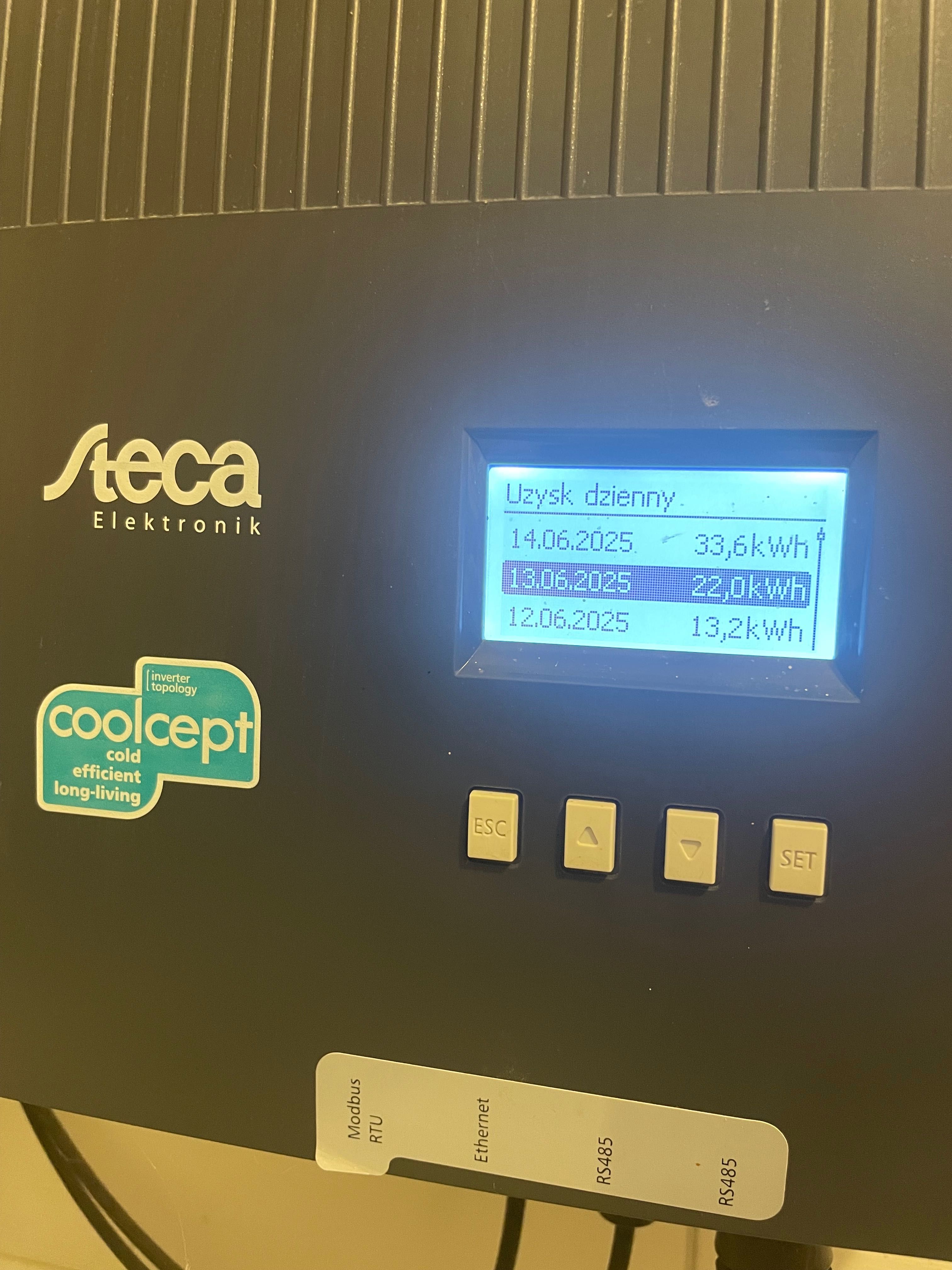 Zestaw 22 panele PV CanadianSolar 260Wp + Inwerter Steca 5503