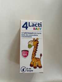 4 Lacti BABY krople dla dzieci na odporność 5 ml nowe