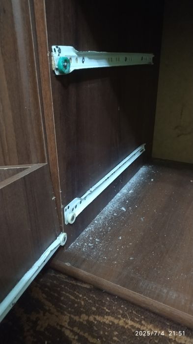 Напрямні телескопічні на підшипниках