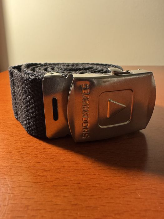 Cinto preto de homem