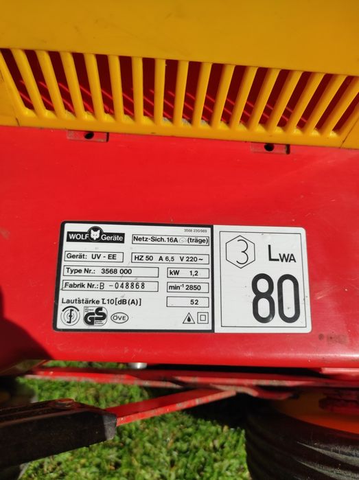 Wertykulator elektryczny Wolf Garten