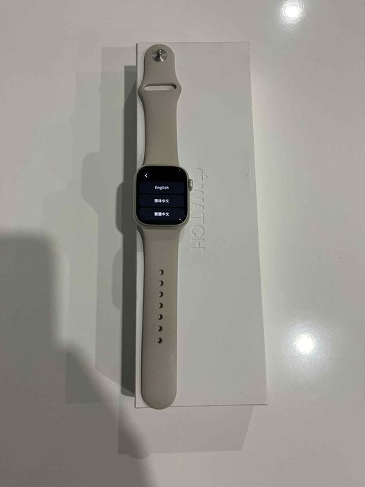 Apple watch series 9 41mm Starlight fatura e garantia até 08/2027