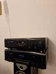 Wieża Sony STR-DE305 amplituner TC-KE305 magnetofon deck
