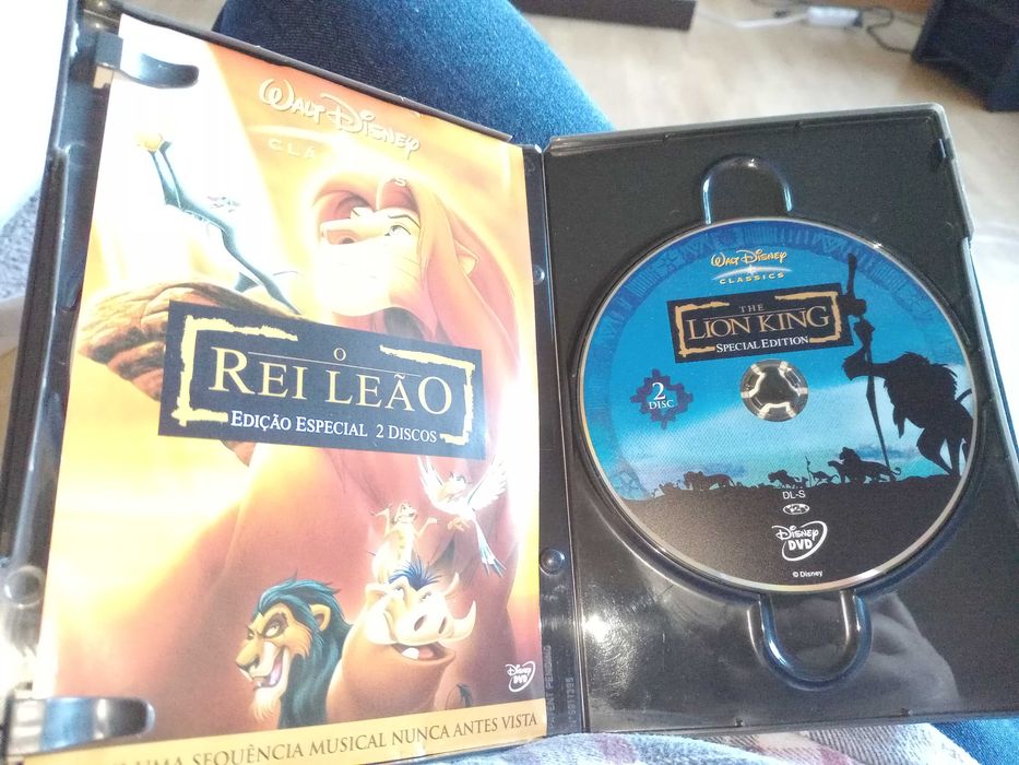 Dvd Rei leão 2 disc e capa original