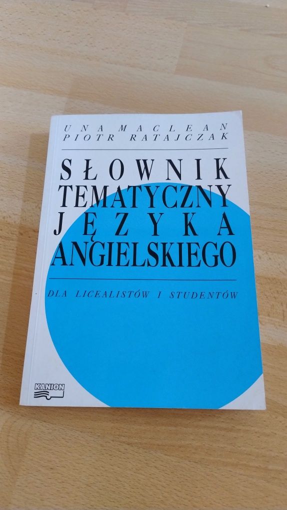 Słownik tematyczny języka angielskiego
