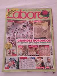 Revista "Labores" N 438. De 1994. Rendas, Bordados, Ponto Cruz.
