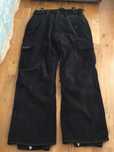 Calça neve homem,bombazine  preta. Quiksilver - Quiktech 5.000MM