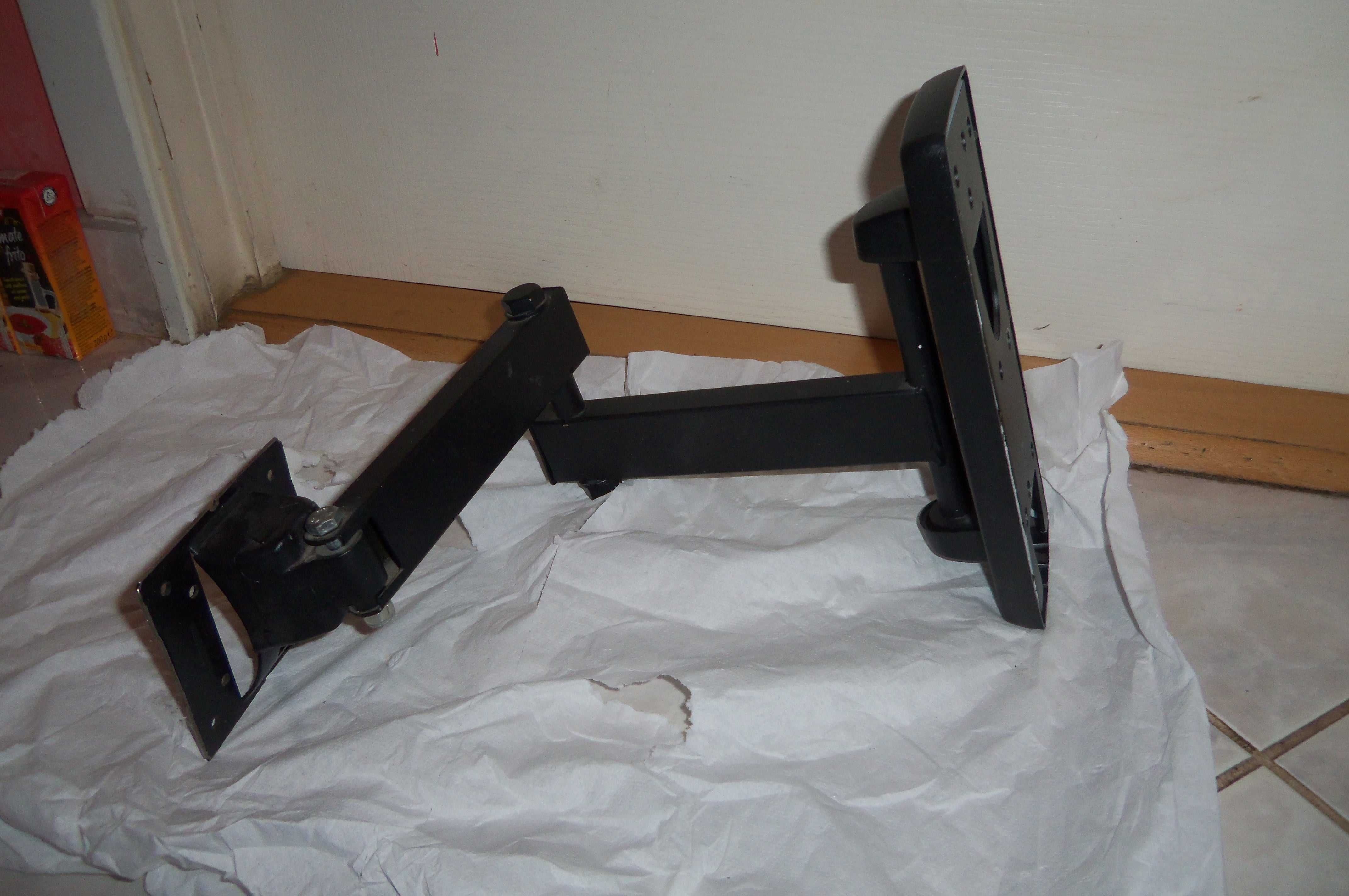 Uchwyt ścienny do TV/Monitora 13-27" max 20kg, oraz 2-gi używany,ramię