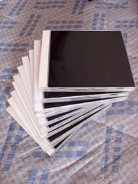 10 Caixas para CDs com Vinyl preto