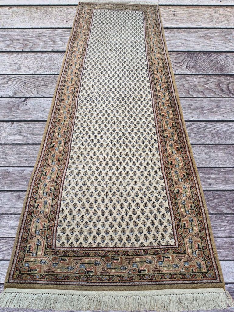 Indo Mir - Rękodzieło - Dywan perski - Chodnik - 85 x 300 - Wełniany