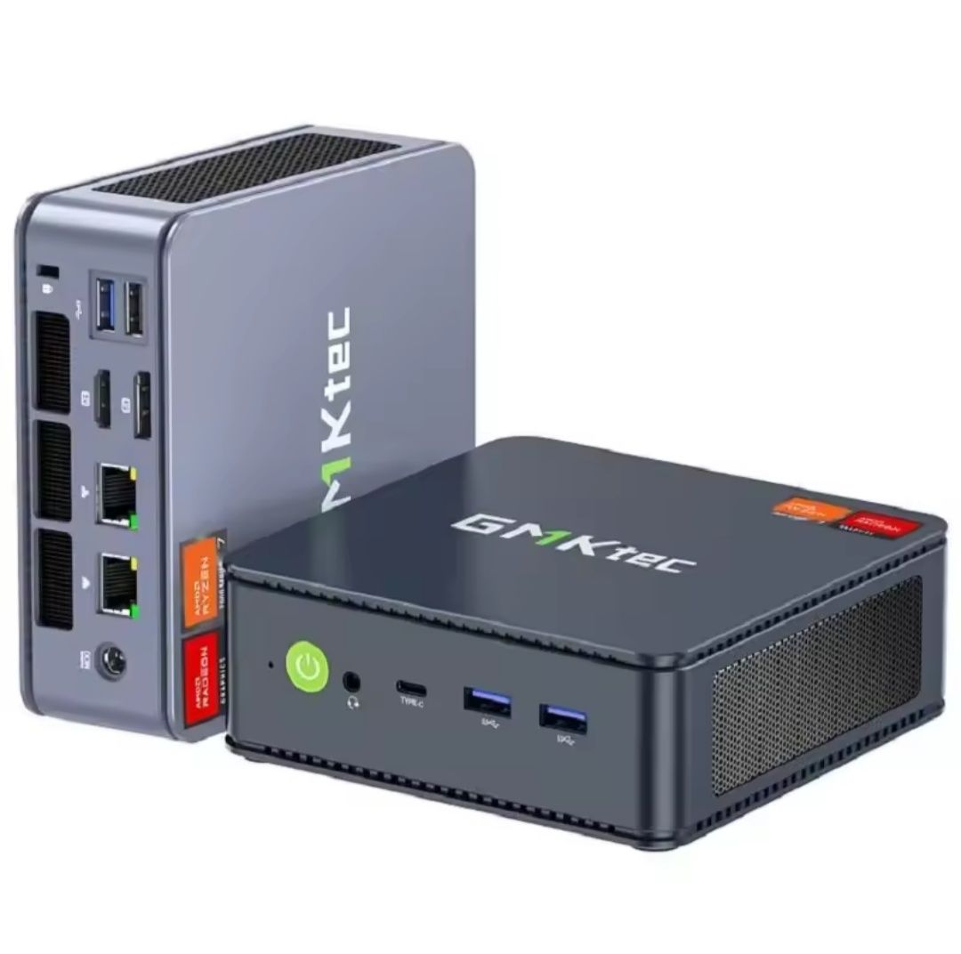 Игровой Мини ПК 8 ядер 5GHz R7 8700G, RTX2050M, 32gb ddr5, ssd 1TB
