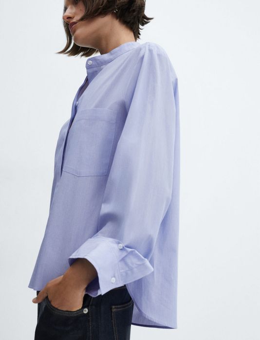 Сорочка Mango 100% бавовна