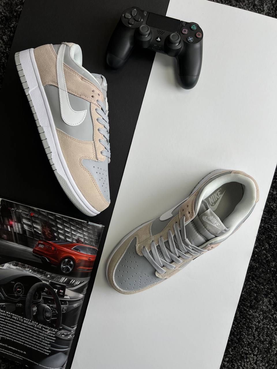 SALE! Nike SB Dunk Low Beige Grey White 41 42 43 44 45