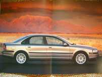 VOLVO S80 1999 DE /obszerny prospekt - 50 stron, rynek niemiecki