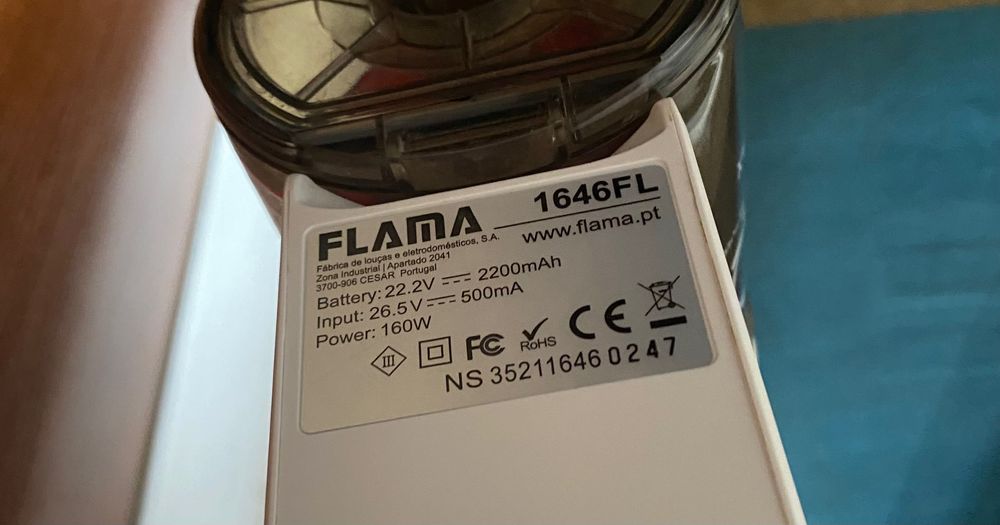 Aspirador vertical flama