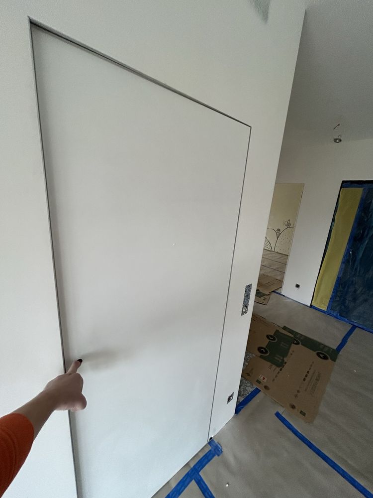 Drzwi ukryte do malowania