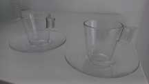 Copo de café transparente