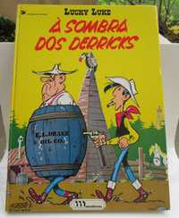 Livro Lucky Luke, À sombra dos Derricks 1982