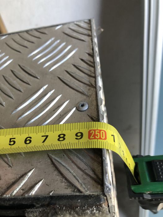 Podest metalowy - pod solarium i nie tylko